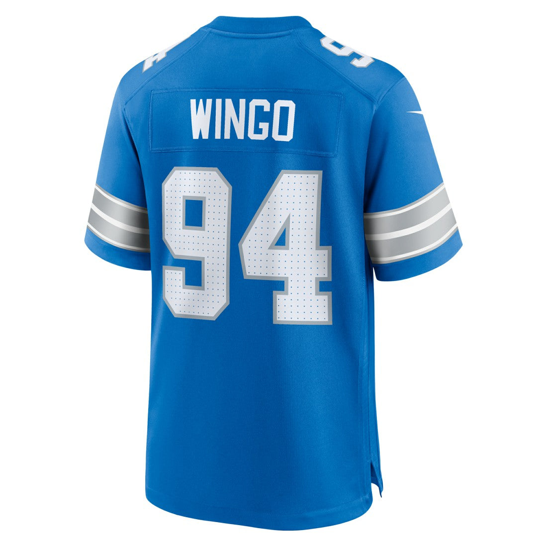 Mekhi Wingo Detroit Lions Team Game Jersey - Blue on sale