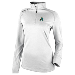 Arizona Diamondbacks Women's Cooperstown Collection Shotgun 2.0 Omni-Wick Quarter-Zip Top - White