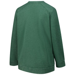 Green Bay Packers Profile Women's Plus Size Acid Wash Raglan Sweatshirt - Heather Green outlet