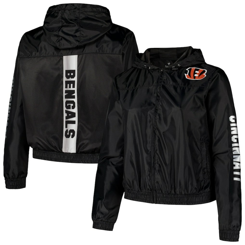 Cincinnati Bengals Women's Full-Zip Jacket - Black on sale