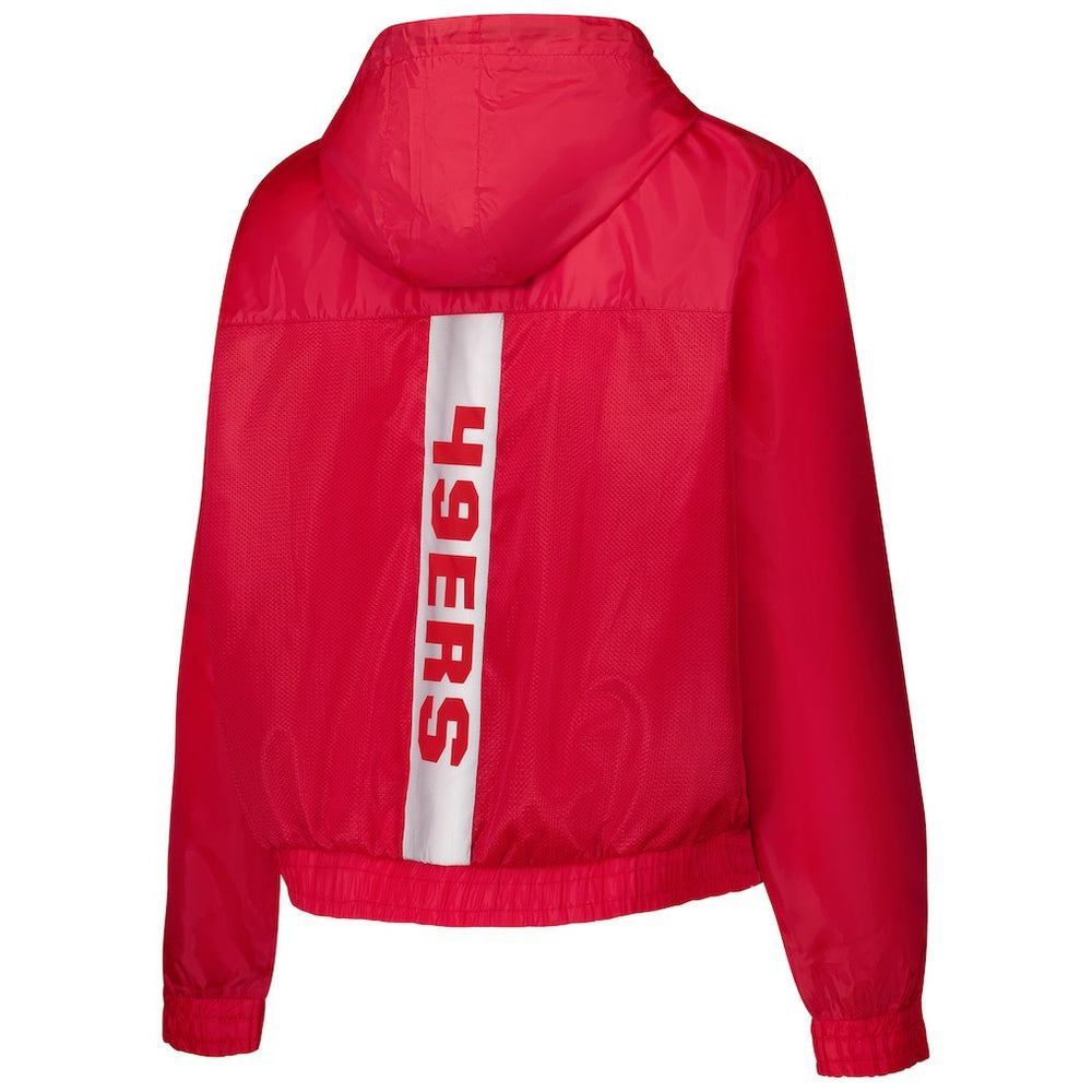 San Francisco 49ers Women's Full-Zip Jacket - Scarlet sale