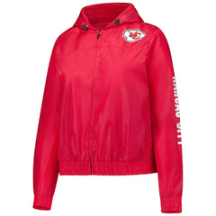 Kansas City Chiefs Women's Full-Zip Hoodie Jacket - Red on sale