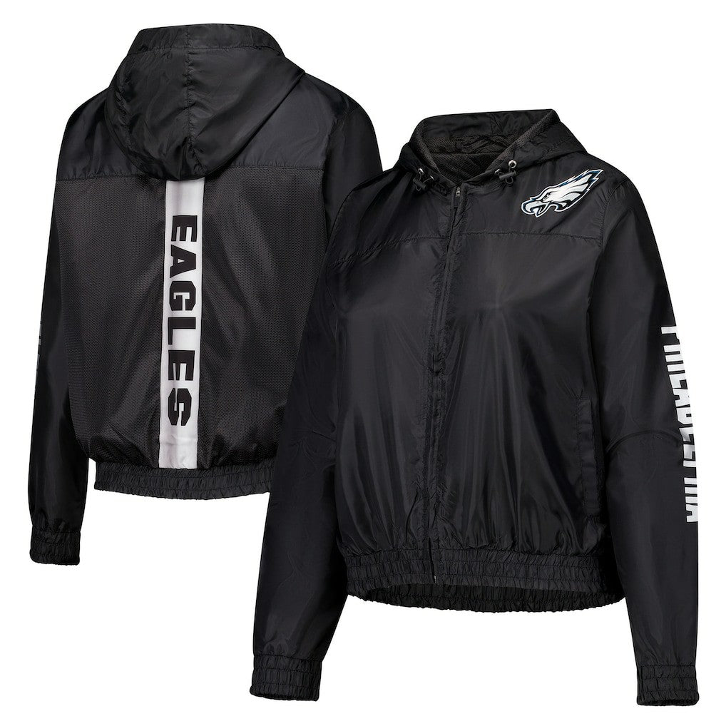 Philadelphia Eagles Women's Full-Zip Jacket - Black cheap