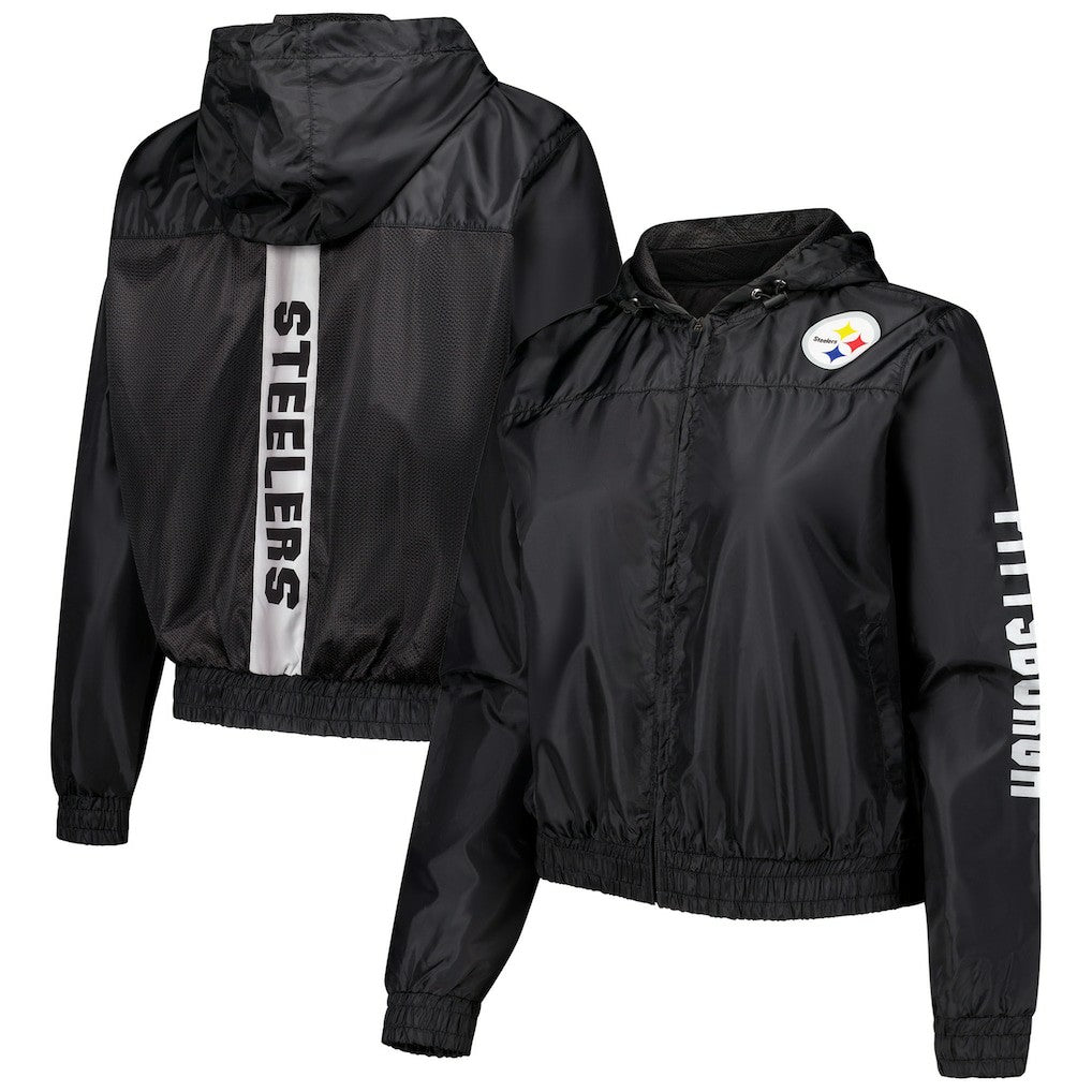 Pittsburgh Steelers Women's Full-Zip Jacket - Black online