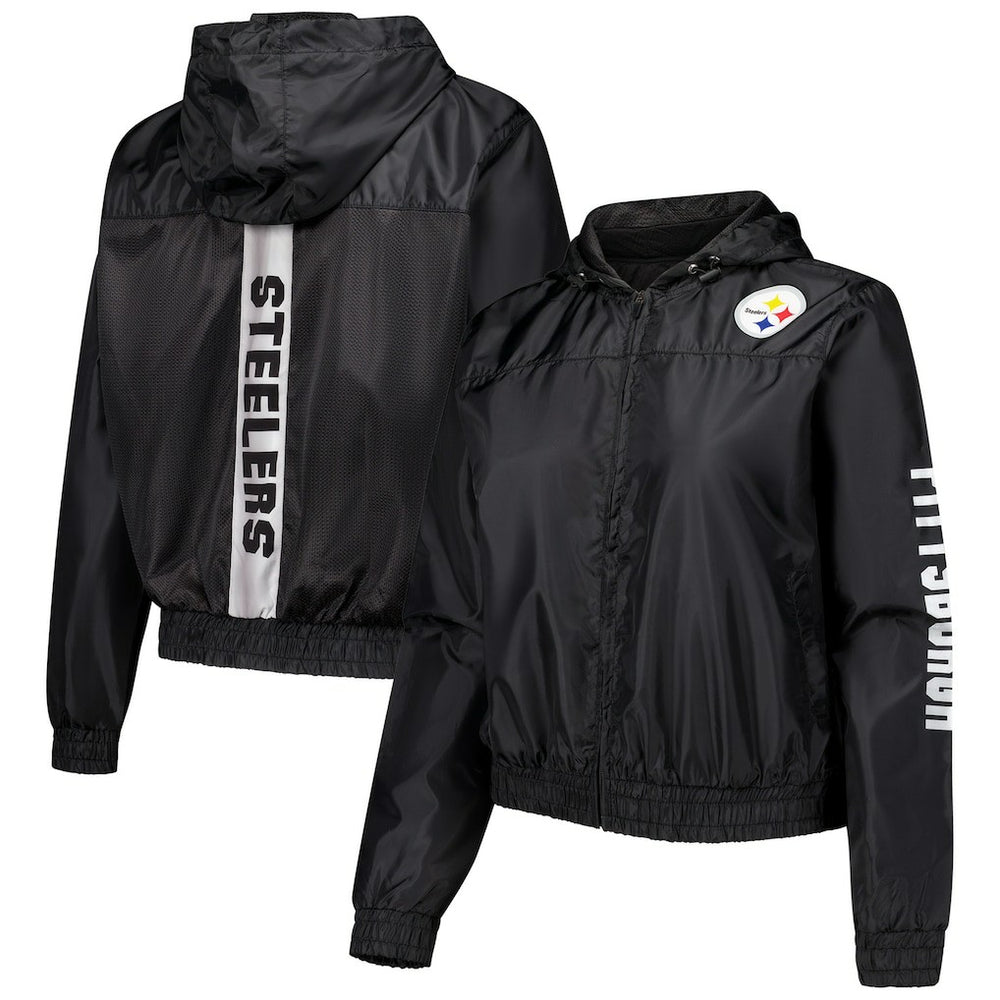 Pittsburgh Steelers Women's Full-Zip Jacket - Black online
