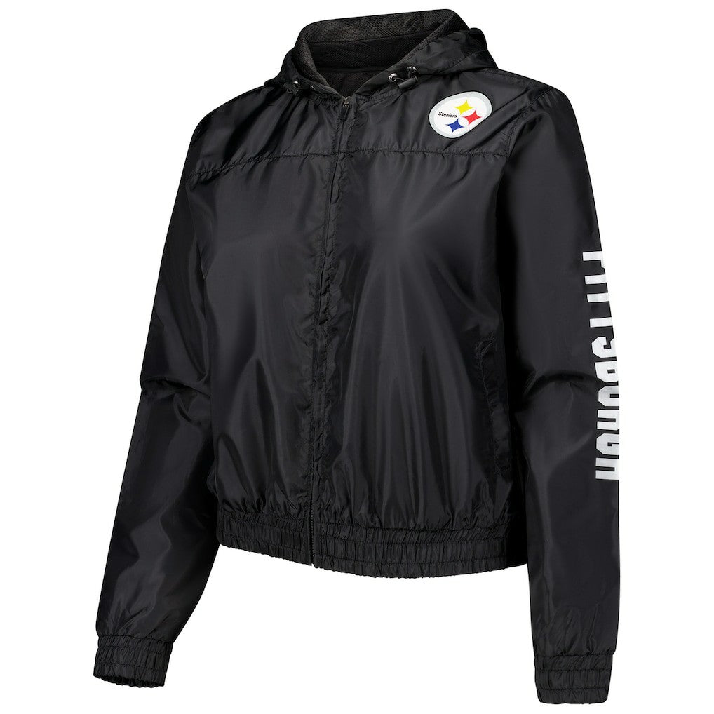 Pittsburgh Steelers Women's Full-Zip Jacket - Black online