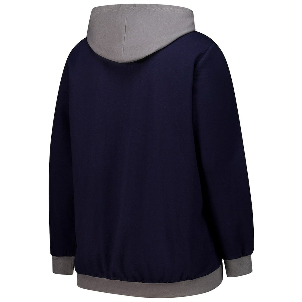 Seattle Seahawks Women's Hit It Full-Zip Hoodie - College Navy sale