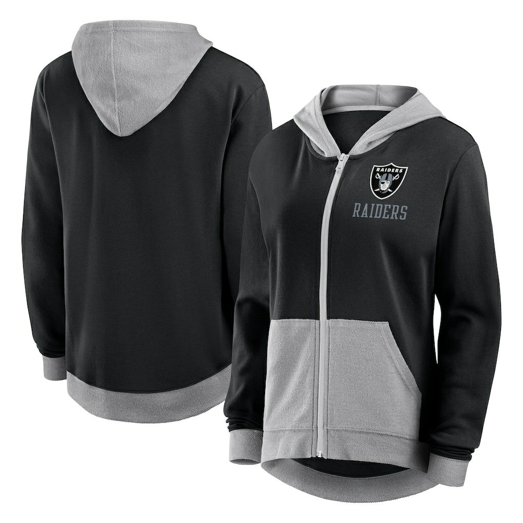 Las Vegas Raiders Women's Hit It Full-Zip Hoodie - Black for sale