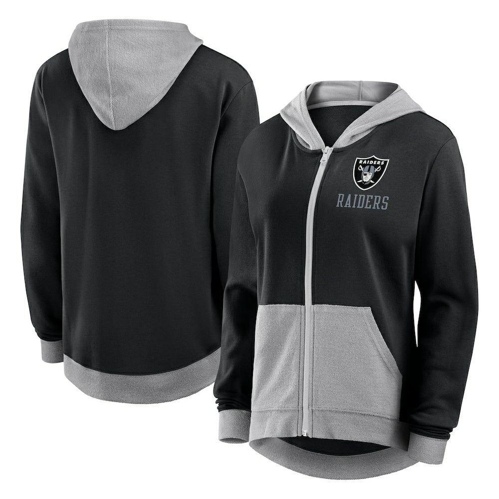 Las Vegas Raiders Women's Hit It Full-Zip Hoodie - Black for sale