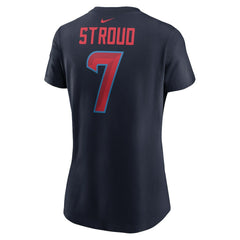 C.J. Stroud Houston Texans Women's Player Name & Number T-Shirt - Navy discount