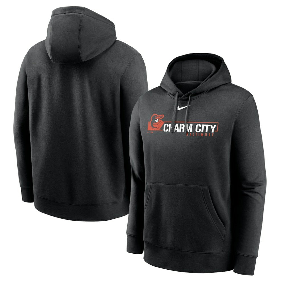 Baltimore Orioles Local Club Pullover Hoodie Black