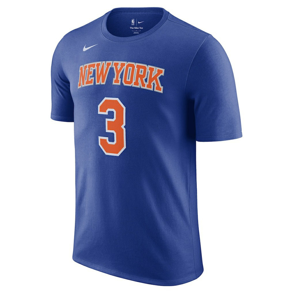 Josh Hart New York Knicks Icon Edition Name & Number T-Shirt - Blue shop