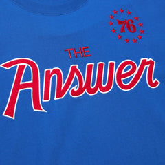 Allen Iverson Philadelphia 76ers Premium Nickname T-Shirt - Royal sale