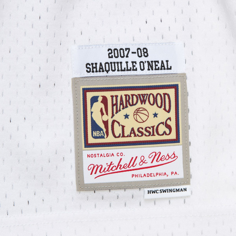 Shaquille O'Neal Miami Heat 2007/08 Hardwood Classics Swingman Jersey - White discount
