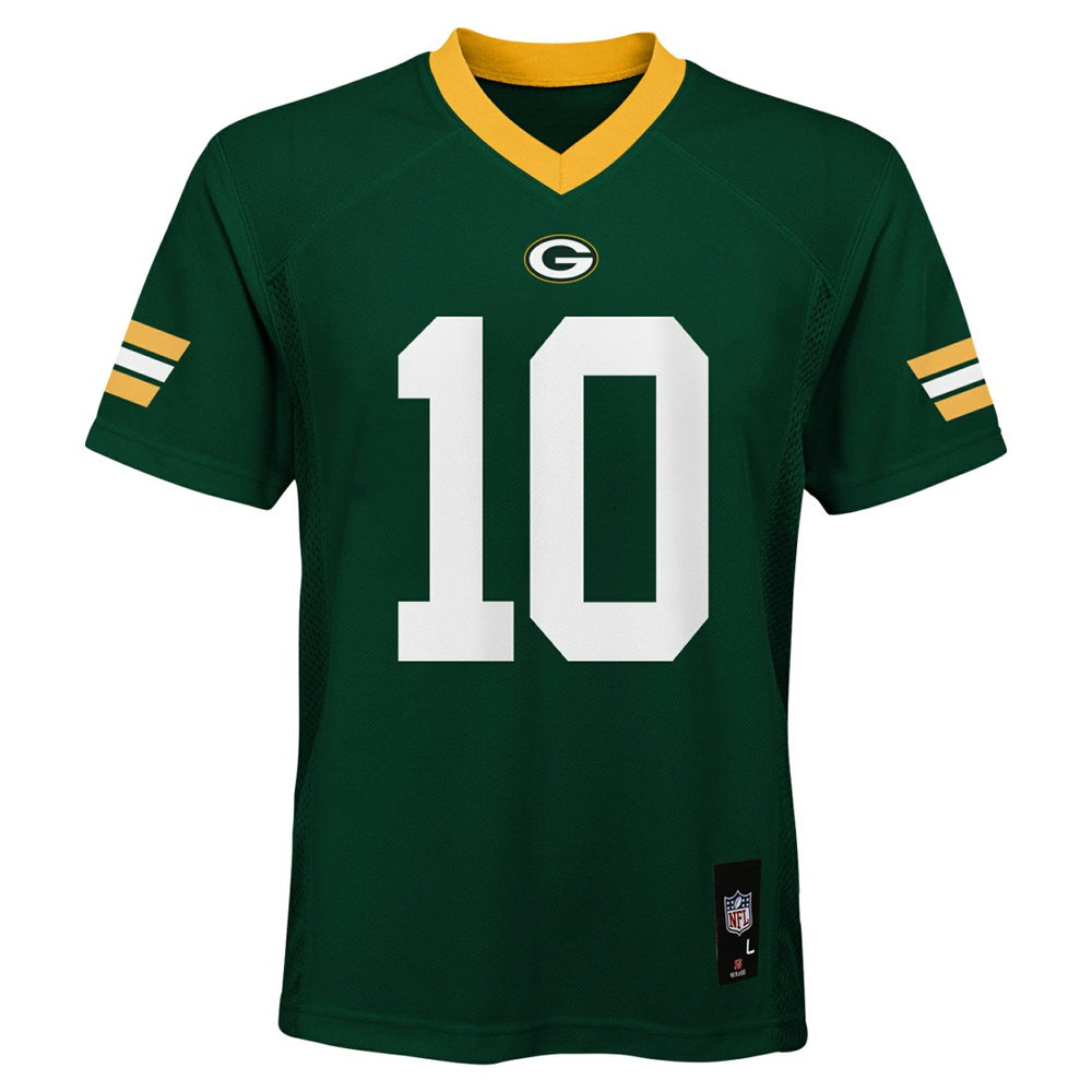 Jordan Love Green Bay Packers Youth Replica Player Jersey - Green for sale