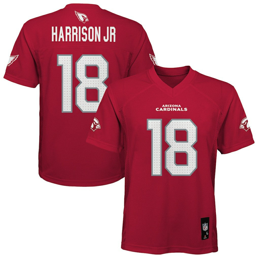 Marvin Harrison Jr. Arizona Cardinals Youth Replica Player Jersey - Cardinal outlet