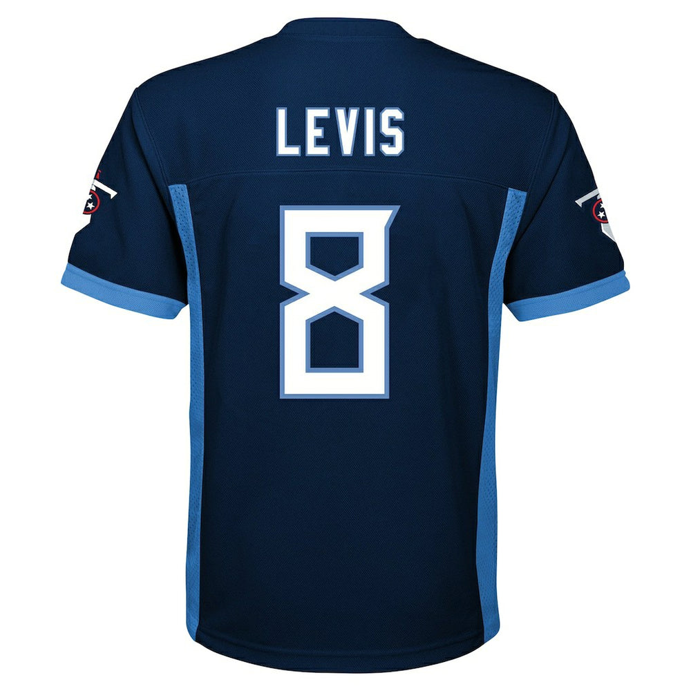 Will Levis Tennessee Titans Youth Replica Player Jersey - Navy online