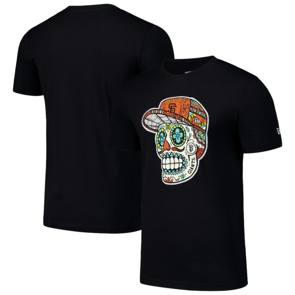San Francisco Giants Sugar Skulls T-Shirt Black