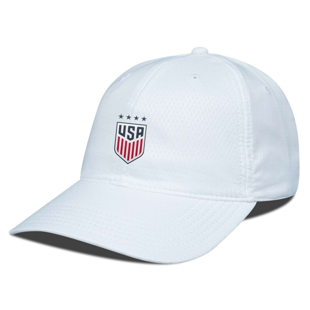 USWNT Levelwear Matrix Insignia Core Adjustable Hat - White sale