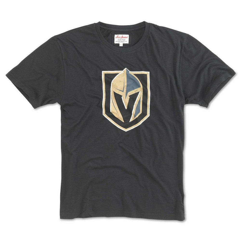 Vegas Golden Knights American Needle Brass Tacks T-Shirt - Black T-shirts