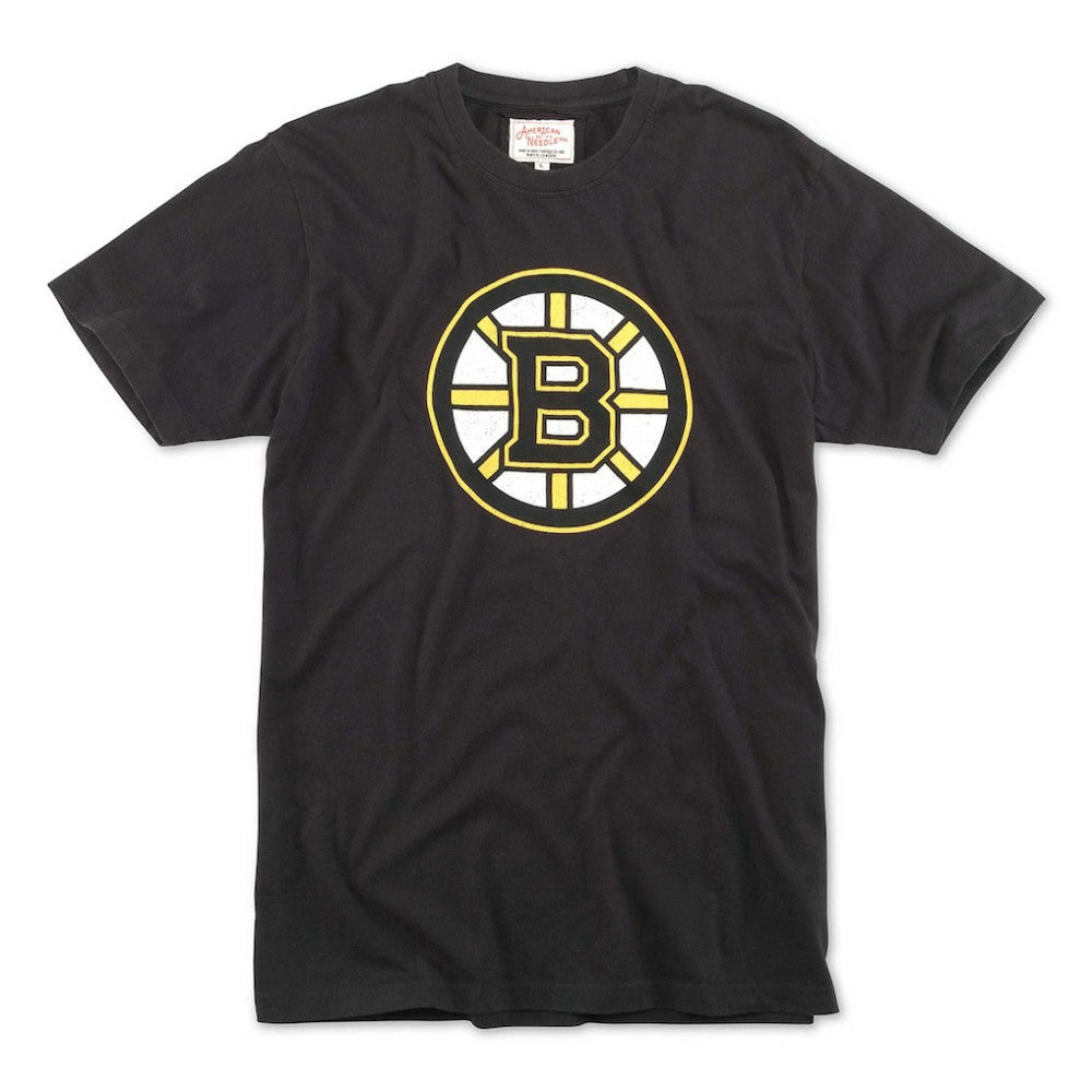 Boston Bruins American Needle Brass Tacks T-Shirt - Black T-shirts