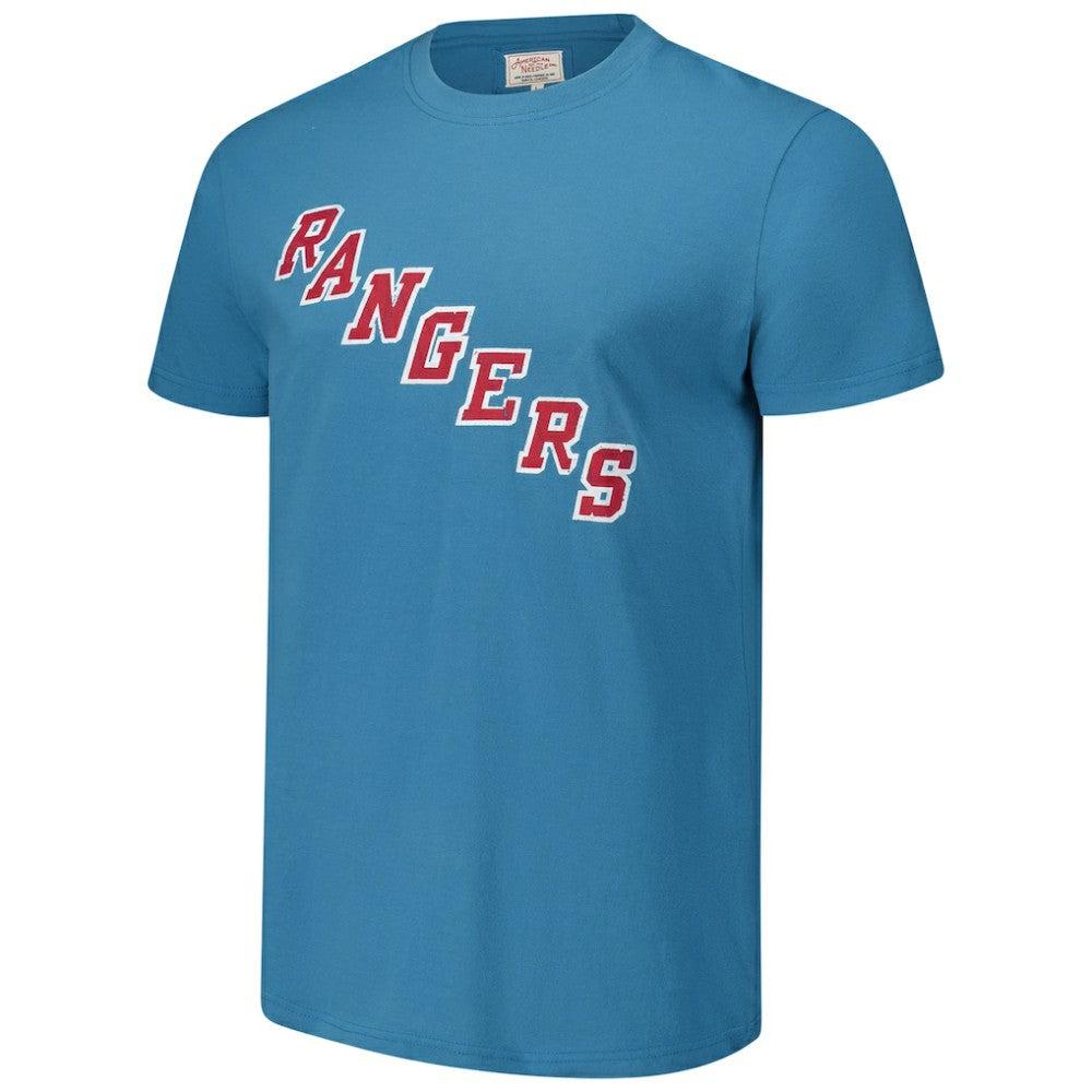 New York Rangers American Needle Brass Tacks T-Shirt - Blue T-shirts