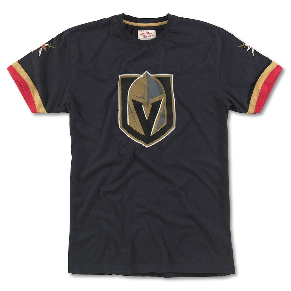 Vegas Golden Knights American Needle Remote Control T-Shirt - Charcoal T-shirts