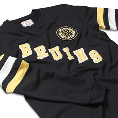 Boston Bruins American Needle Sudbury Long Sleeve T-Shirt - Black T-shirts