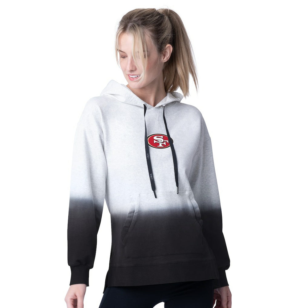 San Francisco 49ers MSX by Michael Strahan Women's Daniela Pullover Hoodie - Black discount