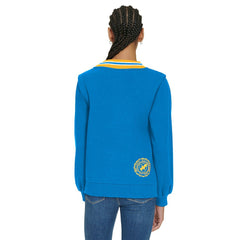 Los Angeles Chargers Tommy Hilfiger Women's Alice V-Neck Pullover Sweatshirt - Powder Blue cheap
