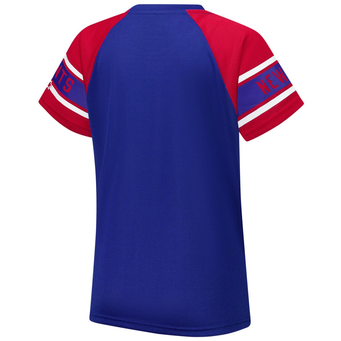 New York Giants Starter Women's 1st Rounder Color Block Raglan Top - Royal outlet