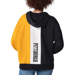 Pittsburgh Steelers Starter Women's Power Move Long Sleeve Pullover Hoodie - Black sale