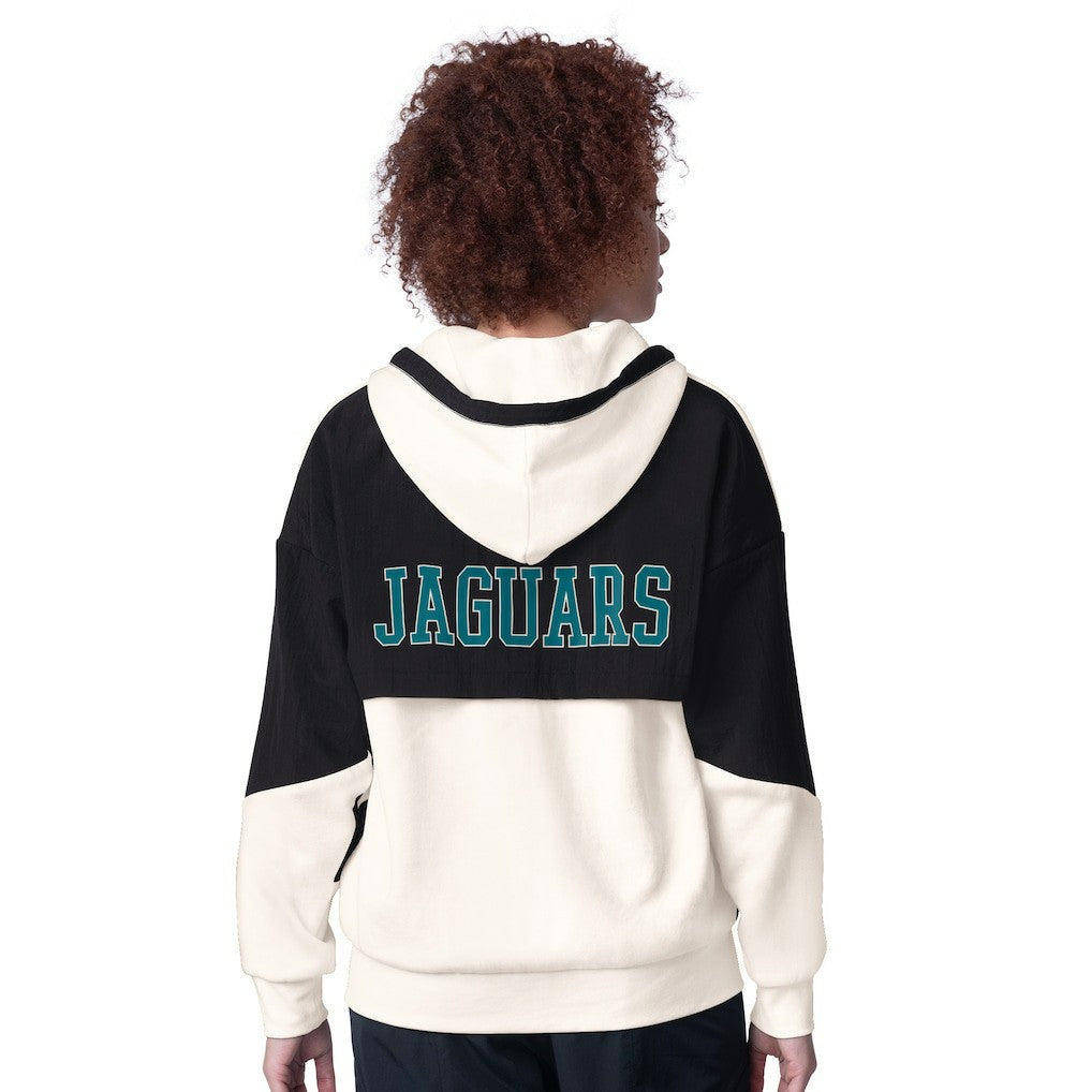 Jacksonville Jaguars Starter Women's Scrimmage Full-Zip Hoodie - White online
