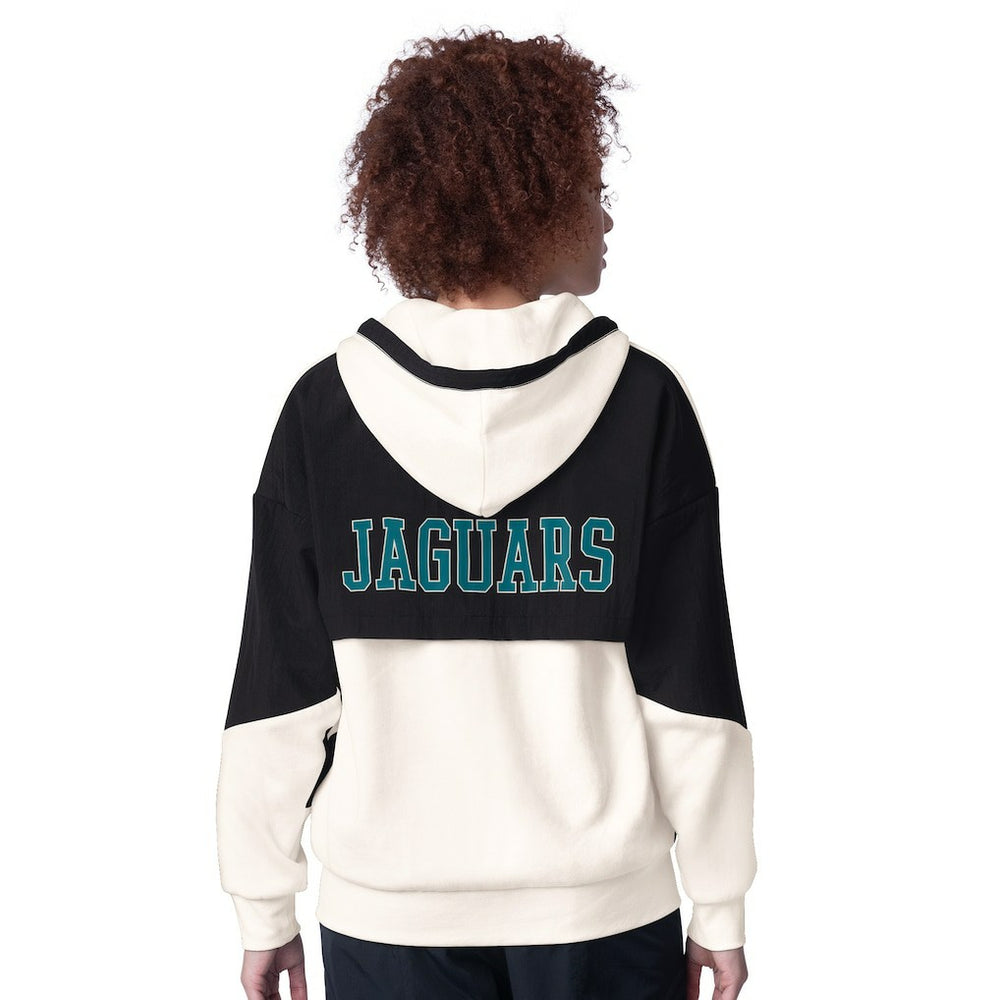Jacksonville Jaguars Starter Women's Scrimmage Full-Zip Hoodie - White online
