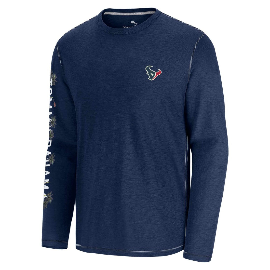Houston Texans Oasis Endzone Lux Long Sleeve T-Shirt - Blue cheap