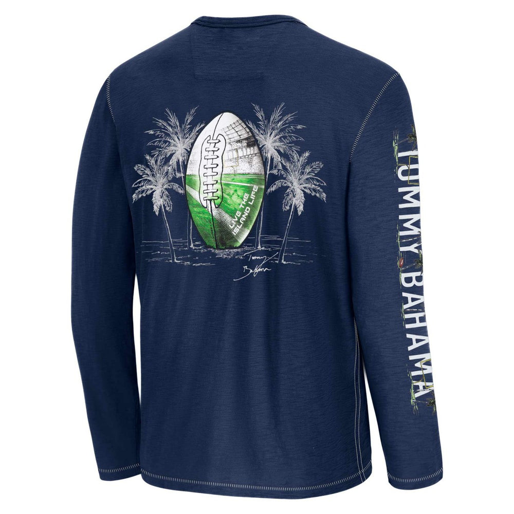Houston Texans Oasis Endzone Lux Long Sleeve T-Shirt - Blue cheap