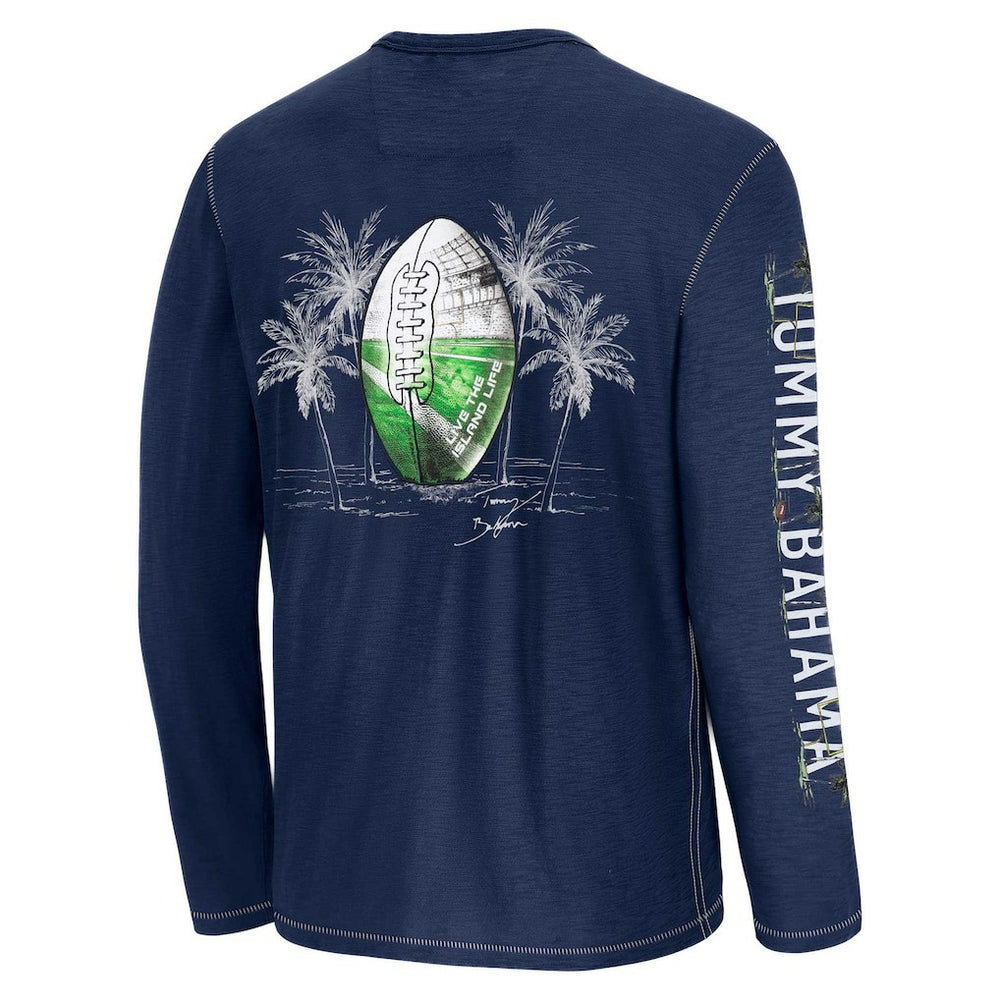 Dallas Cowboys Oasis Endzone Lux Long Sleeve T-Shirt - Blue for sale