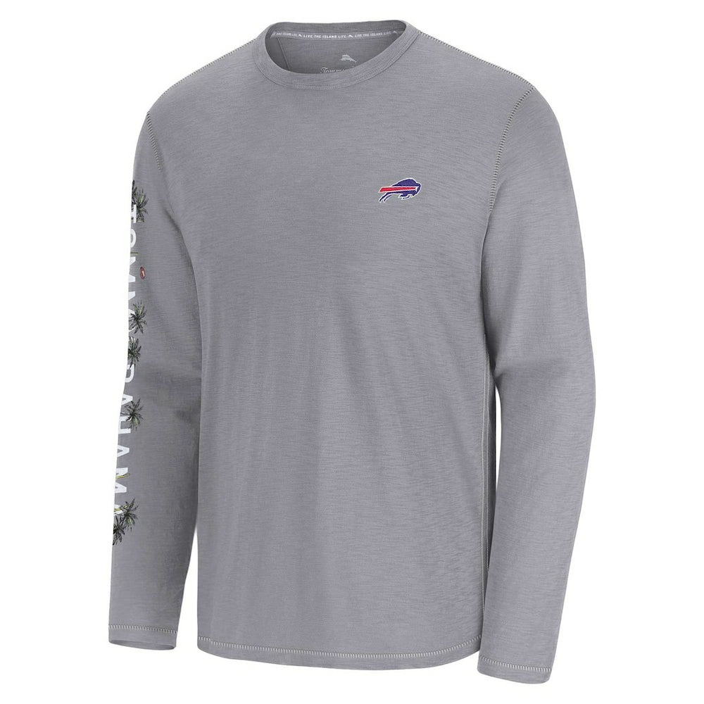 Buffalo Bills Oasis Endzone Lux Long Sleeve T-Shirt - Gray outlet
