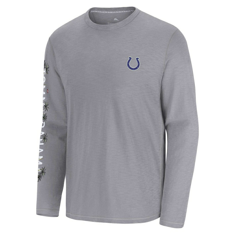 Indianapolis Colts Oasis Endzone Lux Long Sleeve T-Shirt - Gray cheap