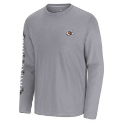 Kansas City Chiefs Oasis Endzone Lux Long Sleeve T-Shirt - Gray online