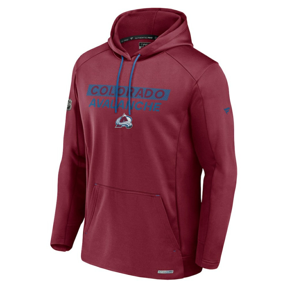 Colorado Avalanche Fanatics Authentic Pro Big & Tall Pullover Hoodie - Burgundy Hoodies