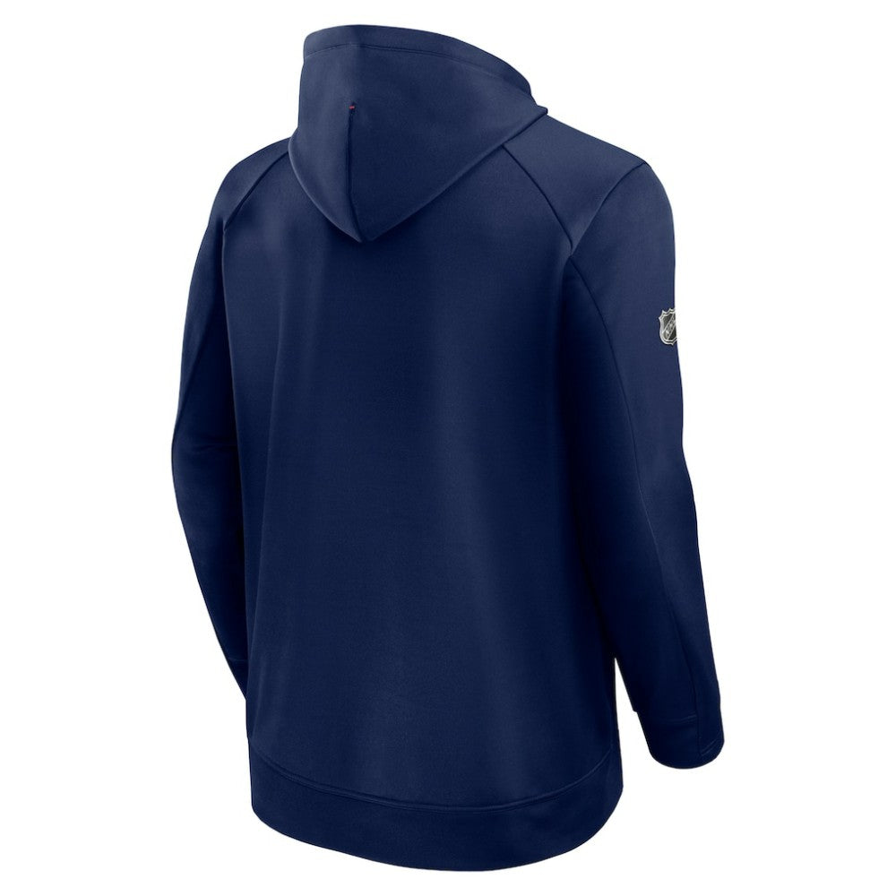 New York Rangers Fanatics Big & Tall Authentic Pro Pullover Hoodie - Blue Hoodies