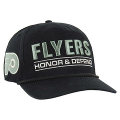 Philadelphia Flyers '47 OHT Military Appreciation Homeland Honor and Defend Hitch Adjustable Hat - Black Hats