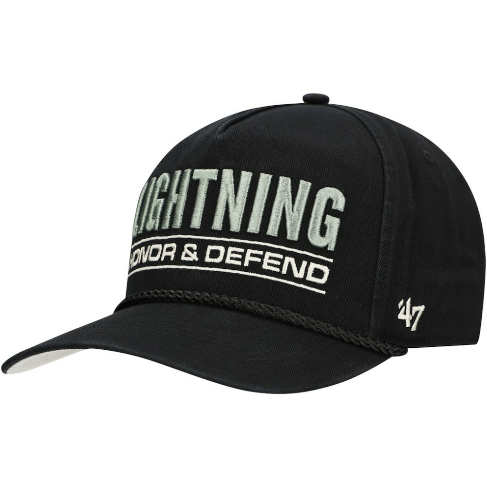 Tampa Bay Lightning '47 OHT Military Appreciation Homeland Honor and Defend Hitch Adjustable Hat - Black Hats