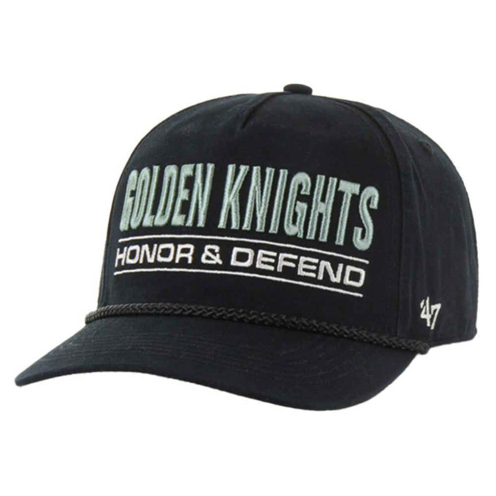 Vegas Golden Knights '47 OHT Military Appreciation Homeland Honor and Defend Hitch Adjustable Hat - Black Hats