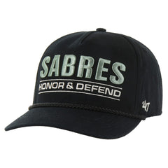 Buffalo Sabres '47 OHT Military Appreciation Homeland Honor and Defend Hitch Adjustable Hat - Black Hats