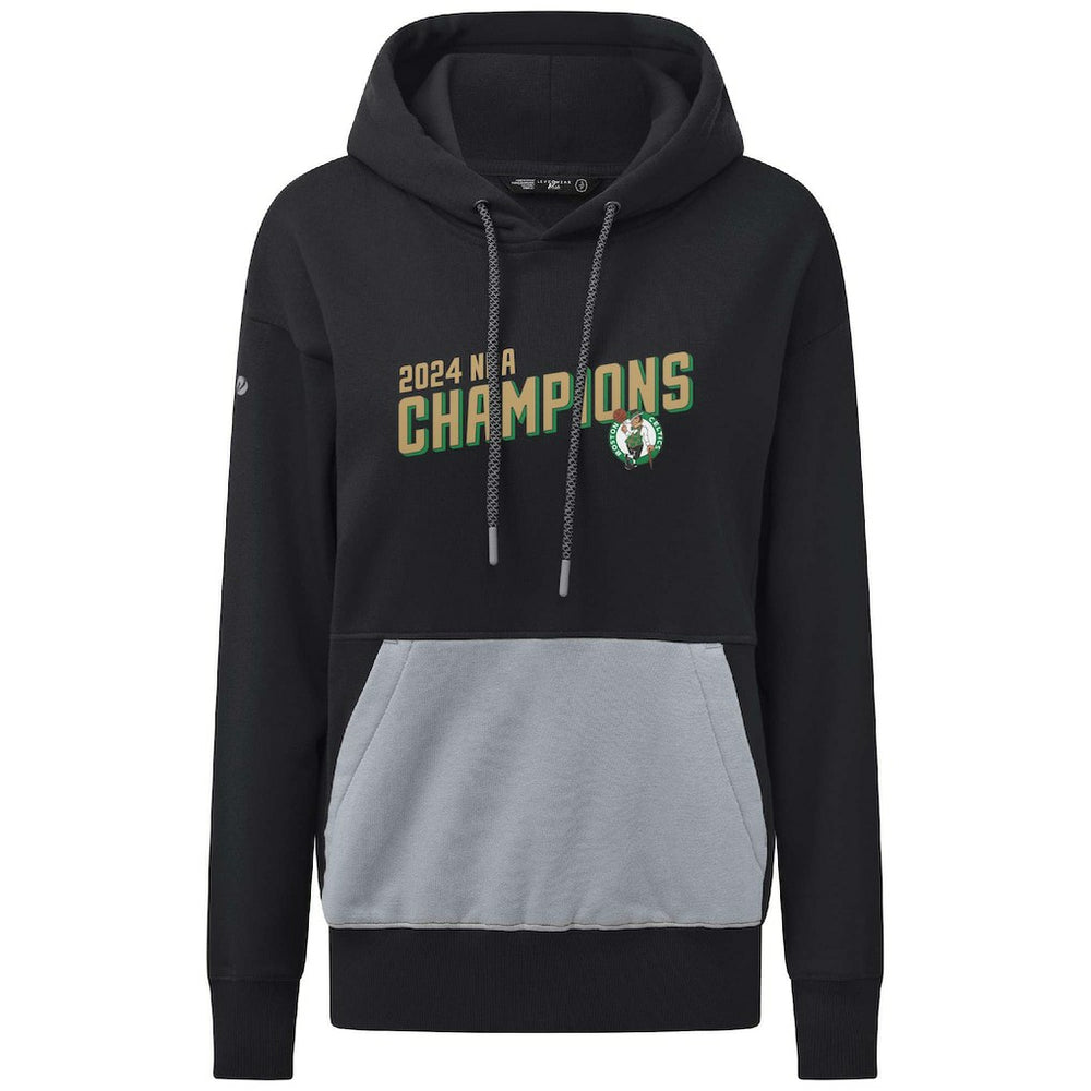 Boston Celtics Levelwear Women's 2024 NBA Finals Champions Bonfire Pullover Hoodie - Black cheap