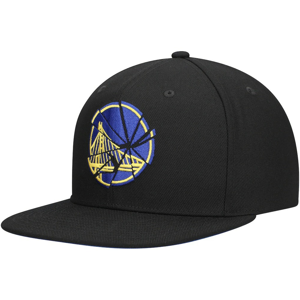 Golden State Warriors Shattered Snapback Hat sale - Black sale