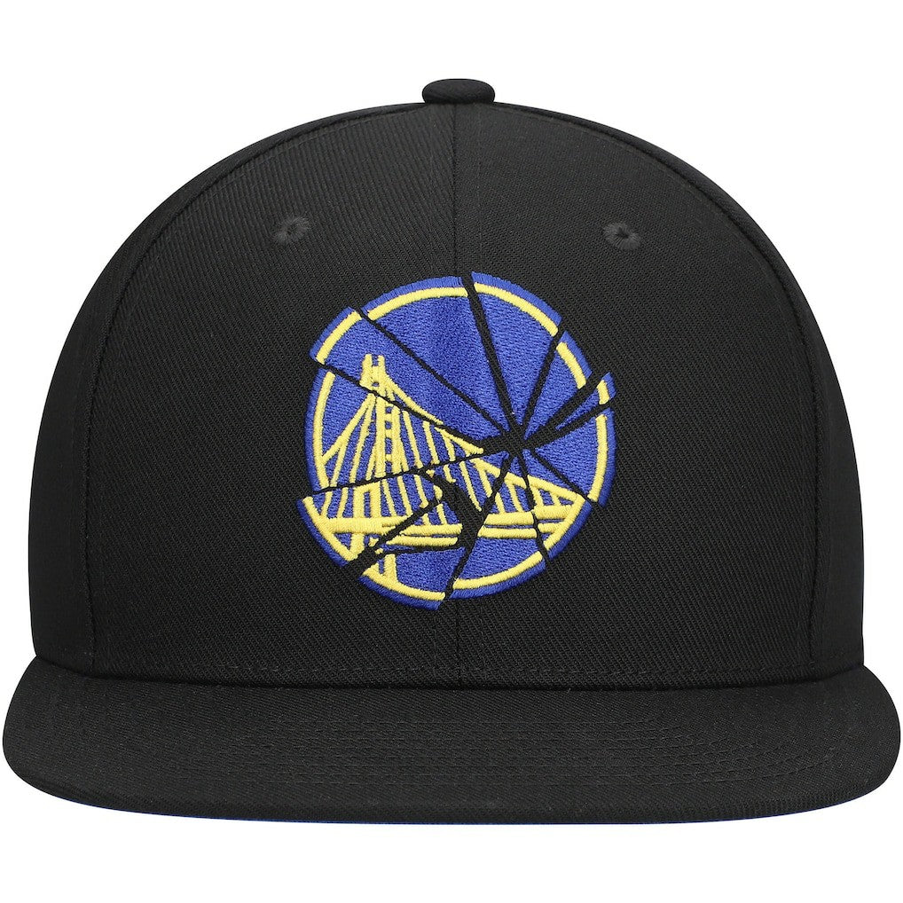 Golden State Warriors Shattered Snapback Hat sale - Black sale