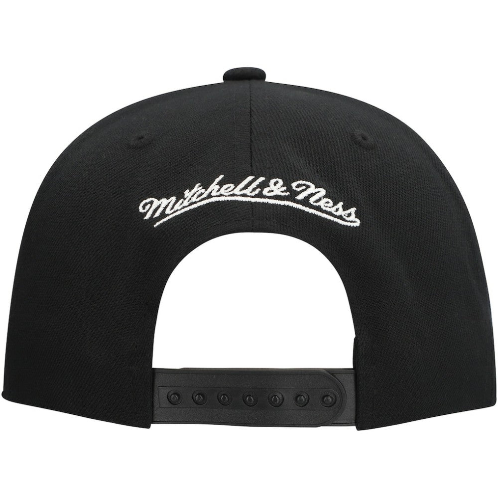 Vegas Golden Knights Mitchell & Ness Core Top Spot Snapback Hat - Black Hats